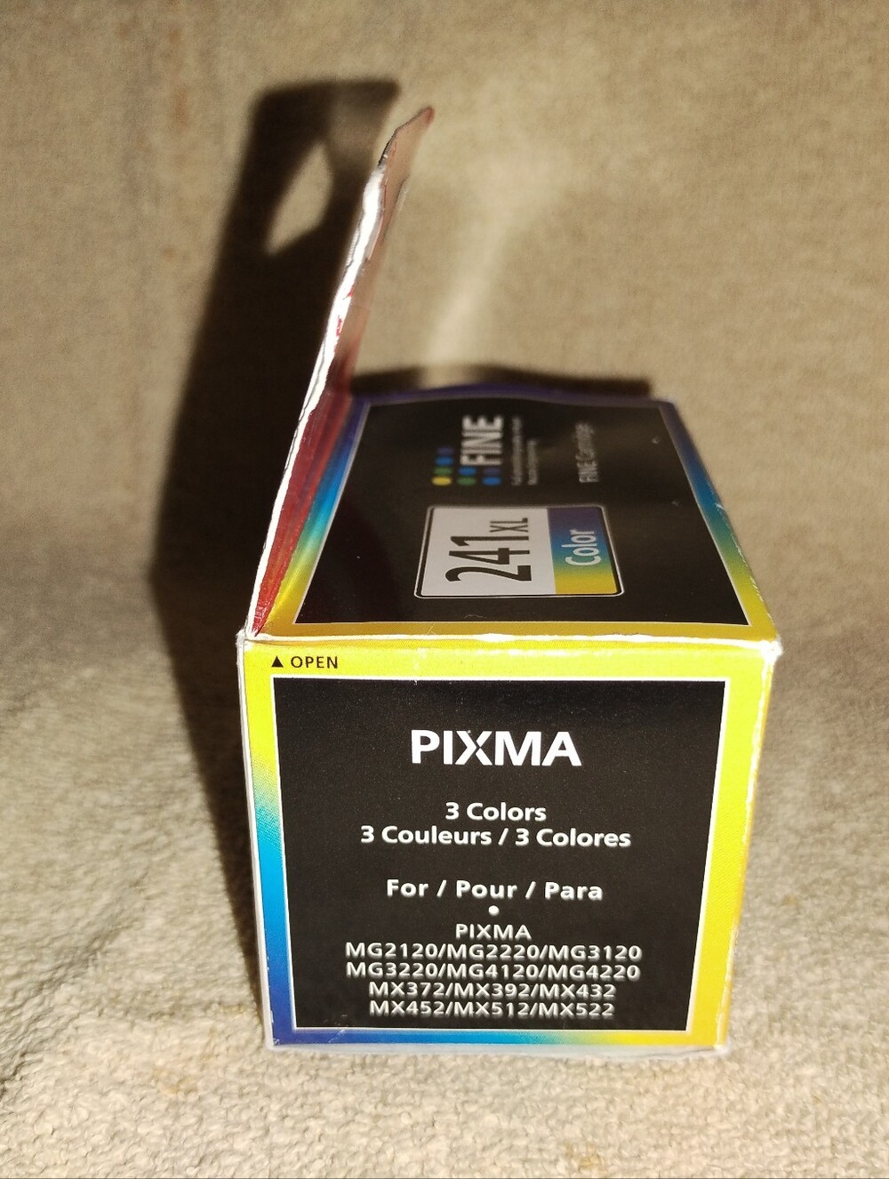 Canon 241XL Color Printer Ink New In Box - Picture 2 of 5